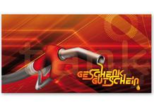 Gutscheinkarte Geschenkgutscheine geschenkgutscheine.com bestellen Klappkarten pos-hauer TK218 Tankstellen Tankstelle tanken Tankstellengutschein Tankgutschein