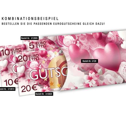 Gutscheinverpackung dreidimensional / Gutschein-Box / Muttertag Valentinstag: Passendes Zubehör