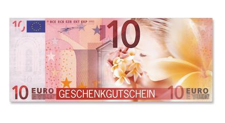 Euro-Box-Gutschein / Kosmetikstudio Kosmetiksalon Kosmetik: Vorderseite