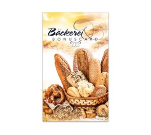 Kundenkarte Kundenkarten Kundenbindung Bonuskarte Treuepass S559 Bäckerei Konditorei Bäckergutschein