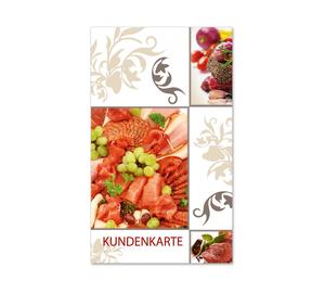 Kunden-Karte Kunden-Karten Kundencard Bonuskarten Kundenkarten M565 Metzgerei Fleischer Fleischhauerei Fleisch und Wurst Fleisch und Wurstwaren