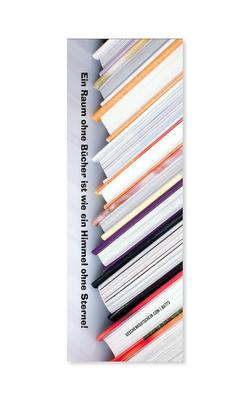 Lesezeichen / Bücherei BuchladenBuchhandel Buchhandlung: Rückseite der Lesezeichen