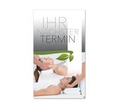 Nächster Termin Terminkärtchen Terminblöcke Terminkarte Termintreue MA791 Massage Kosmetik Massagepraxis Massagegutschein Wellness Spa Kosmetikinstitut Naturheilkunde Physiotherapie