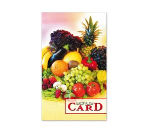 Kundenkarte Kundenkarten Kundenbindung Bonuskarte Treuepass OG551 Obst und Gemüse