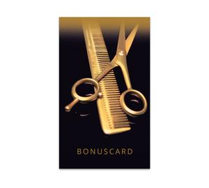 Kundenkarte Bonuskarte Bonuscard Treuekarte Rabattsystem Bonuskarten Kundenkarten Friseursalon Friseur hairstyling