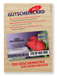GutscheinCard-Poster